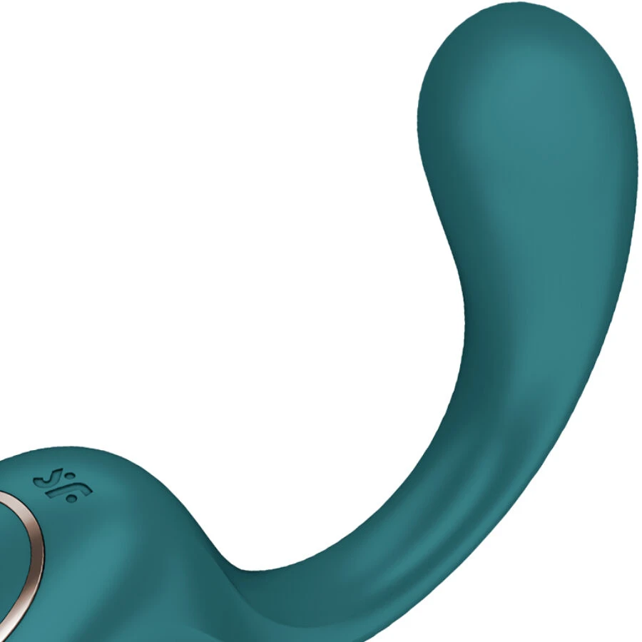 SATISFYER - G PER FODDES 2 VIBRATORE CONIGLIO VERDE